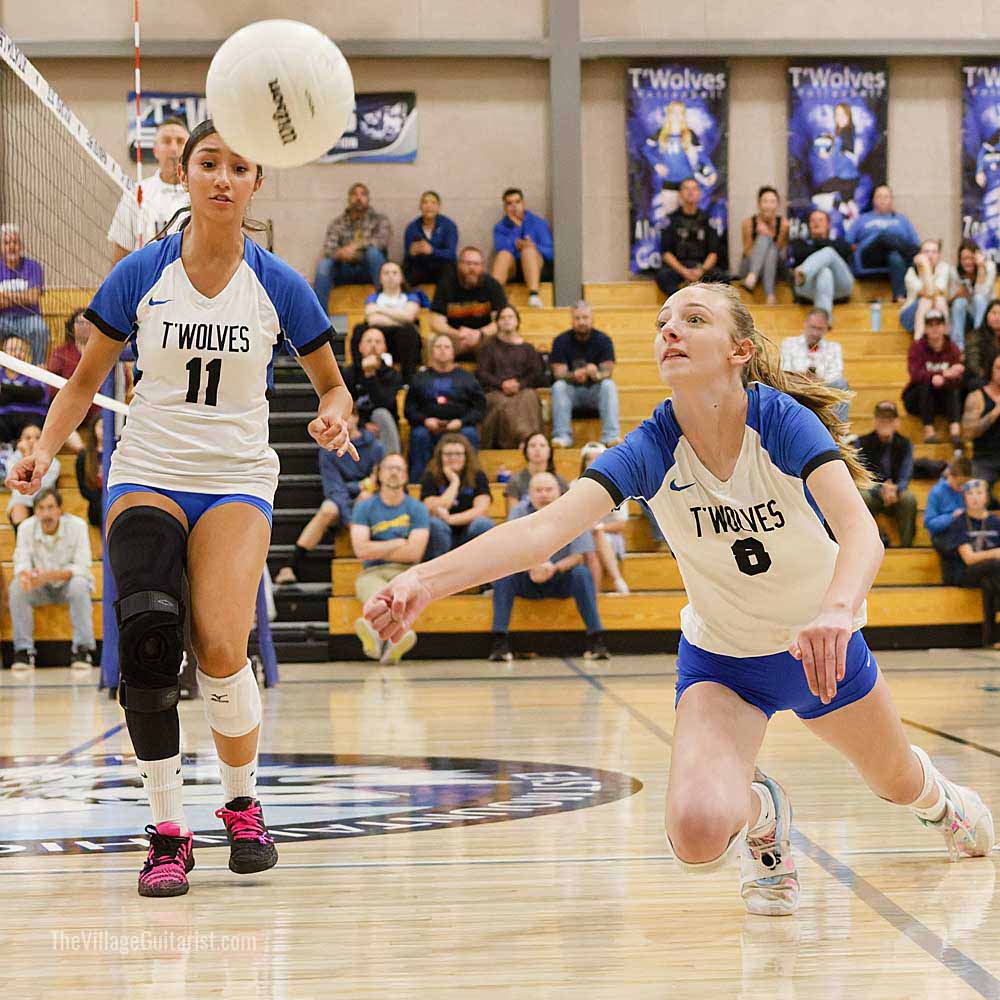 Late Rally Falls Short as East Mountain Volleyball Drops Heartbreaker to Manzano
