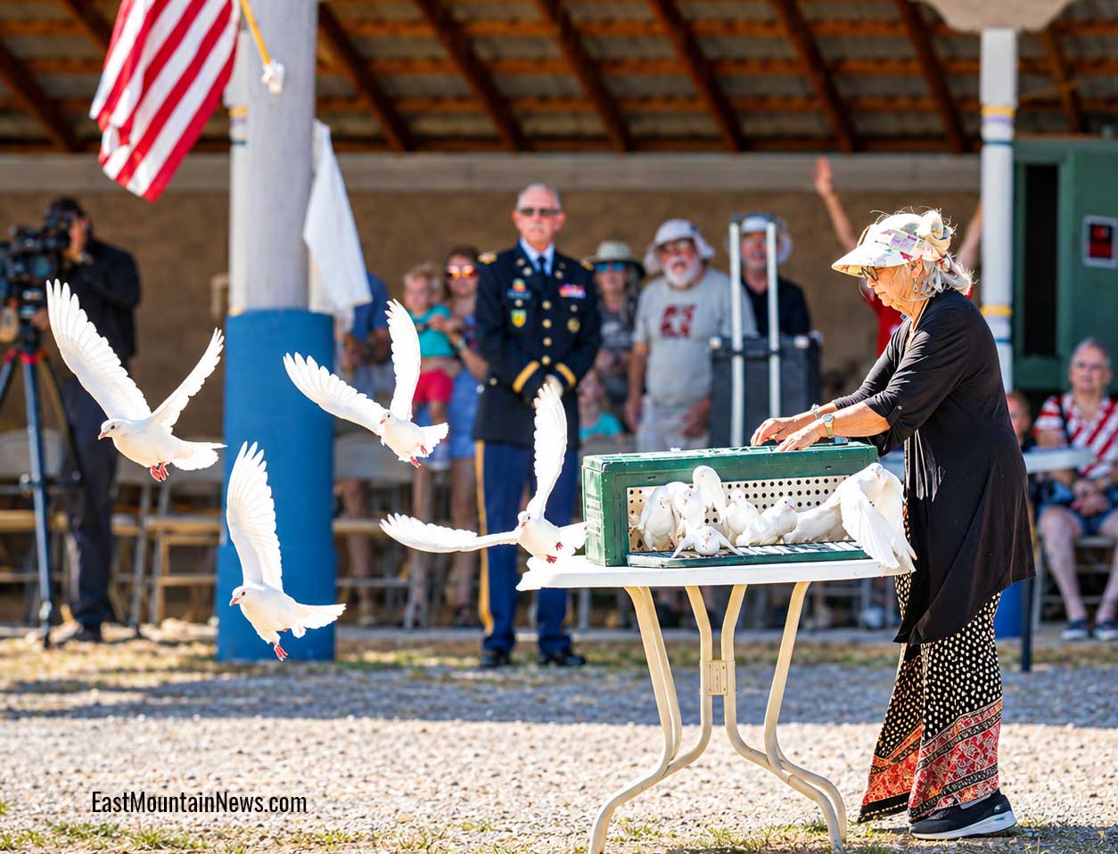 Wings Across America: 25 Doves Take Flight in Edgewood to Mark Quarter-Century Since 9/11