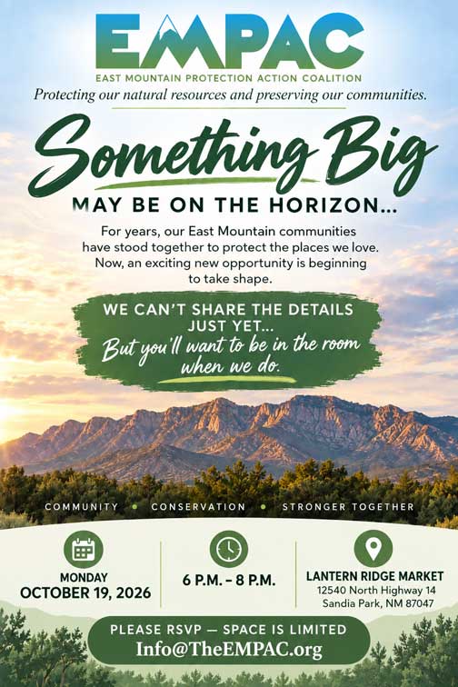 EMPAC’s 2nd Annual Community Gathering Set for Oct. 19 in Sandia Park
