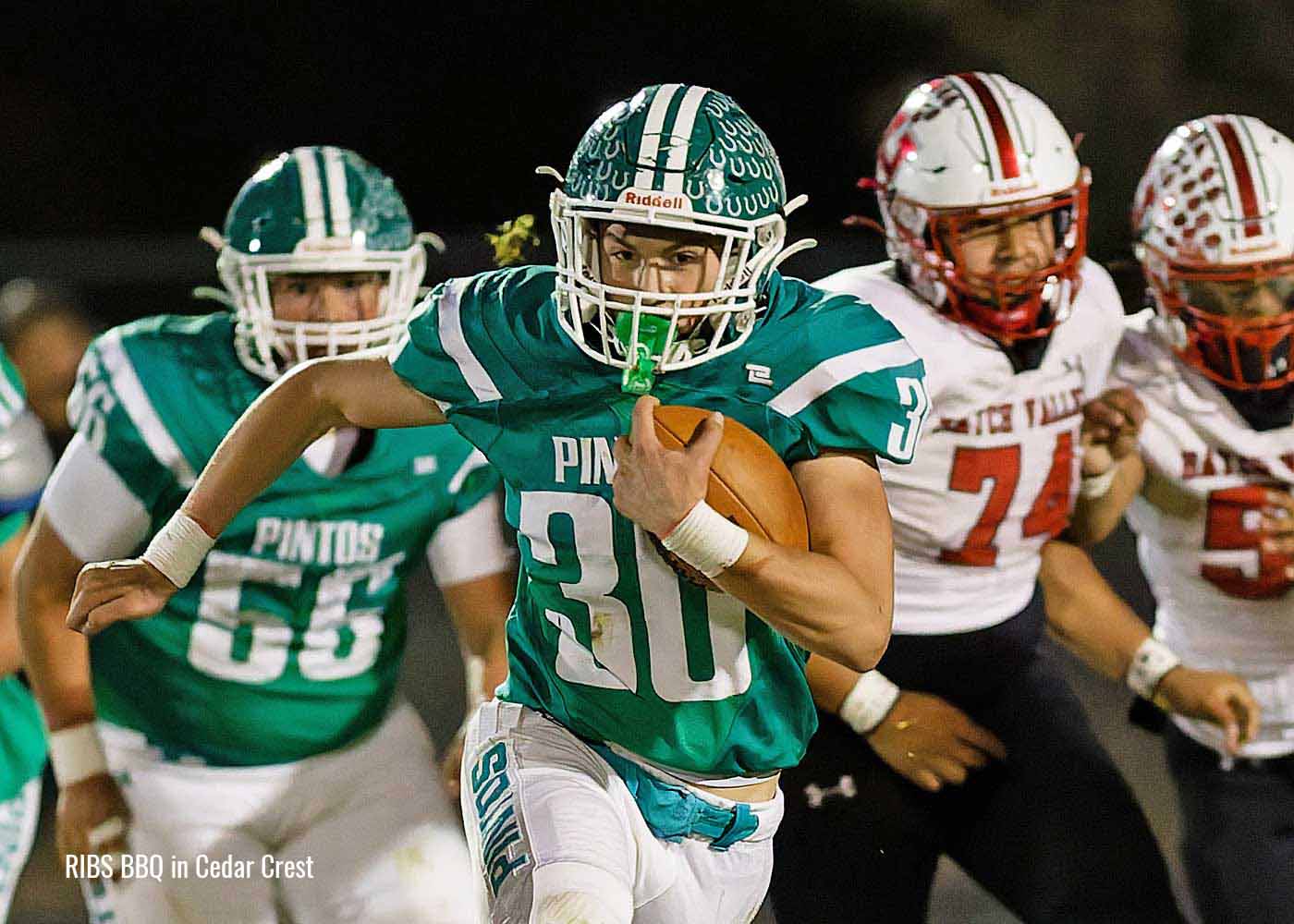 Pintos Roll into Regular-Season Finale After 54-0 blanking of Hatch Valley
